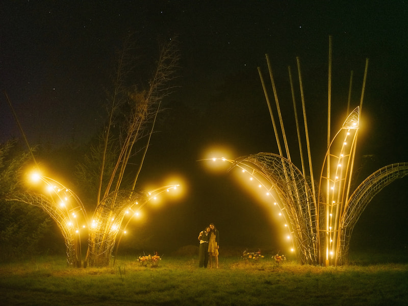 Camp and gathering space at Elkenmist